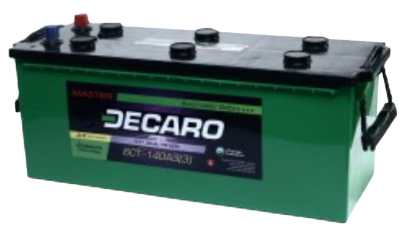 Акумулятор 140Ah-12v DECARO MASTER (513х189х217), L,EN900